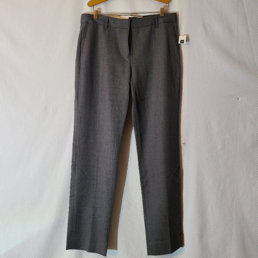🆕️ Gap true straight mid rise stretch dressy pant Size 8 Regular